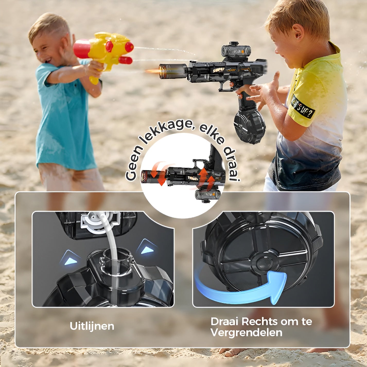 Airsy Splash™ – Elektrisch Waterpistool