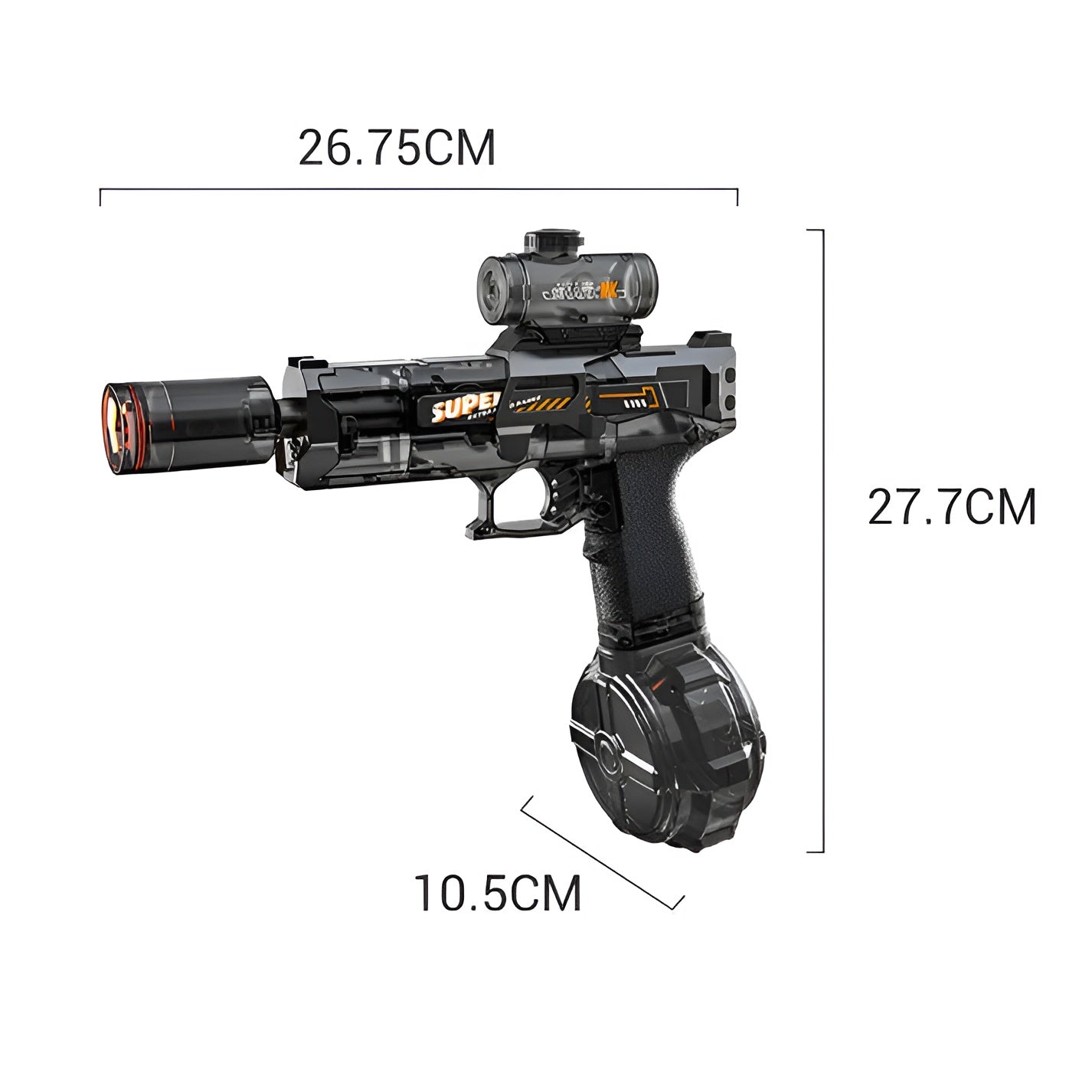 Airsy Splash™ – Elektrisch Waterpistool