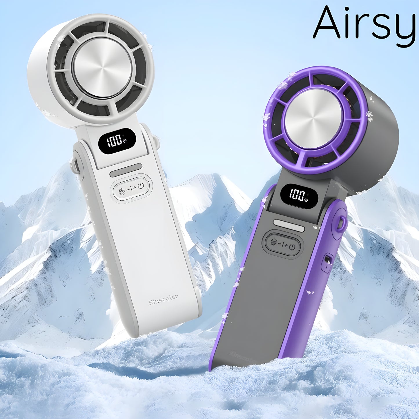 Airsy Breeze™ - Draagbare Handventilator